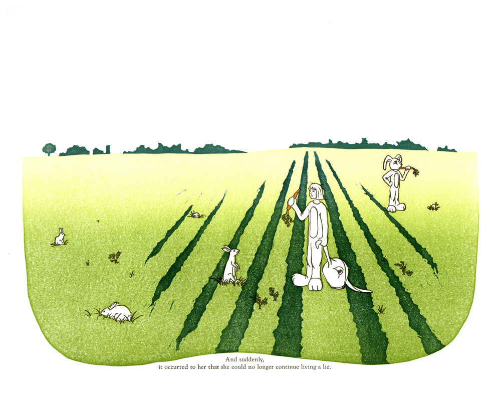 Living A Lie - Ltd. Ed. Print