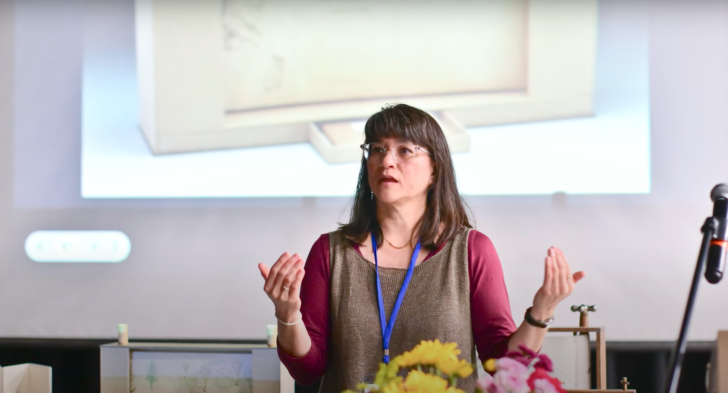 Load video: Jessica White presents the Evolution of the Book at the Southern Highland Craft Guild Craft conference