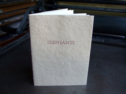 Elephants chapbook